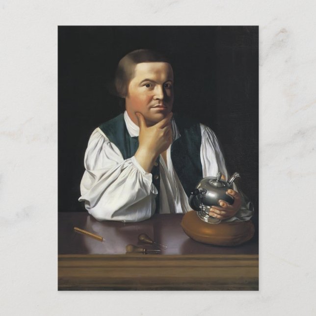 Carte Postale John Singleton Copley - Paul Revere (Devant)