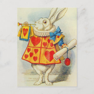 Carte Postale John Tenniel   Le lapin blanc