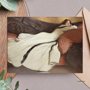 Carte Postale John White Alexander Repose Peinture Art Imprimer