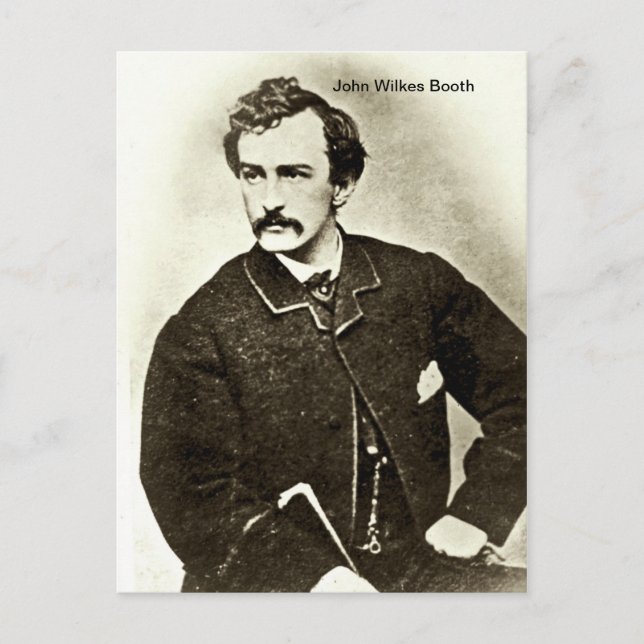 Carte Postale John Wilkes Booth (Devant)