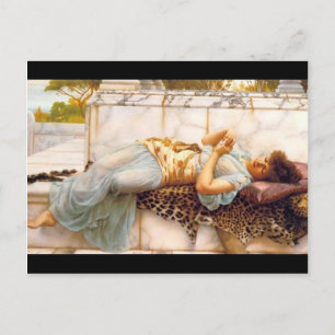 Carte Postale John William Godward - Les fiancés