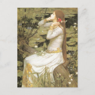 Carte Postale John William Waterhouse - Ophelia