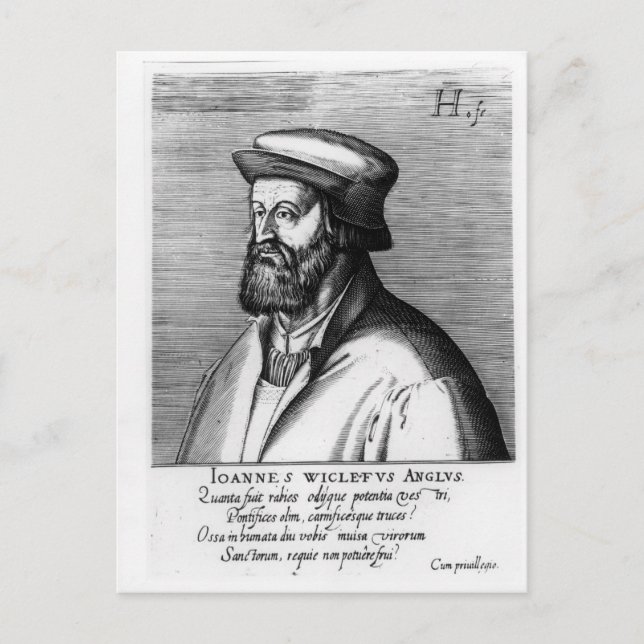 Carte Postale John Wycliffe (Devant)