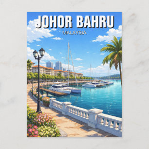 Carte Postale Johor Bahru Puteri Harbour Malaisie