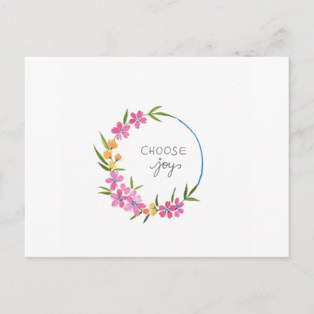 Carte Postale Joie (Devant)