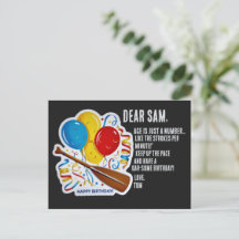 Joie d'anniversaire de rameur : Célébration oar-so