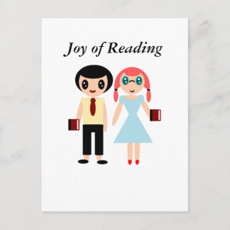Carte Postale Joie de lecture
