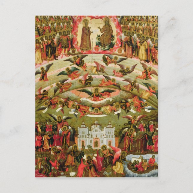 Carte Postale Joie de tous ceux qui chagrinent la Vierge, 1707 (Devant)