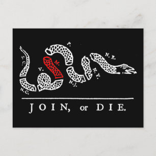 Carte Postale JOIN, ou DIE Maryland