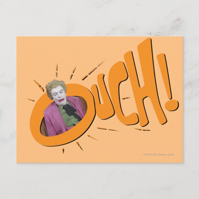 Carte Postale Joker OUCH ! (Devant)