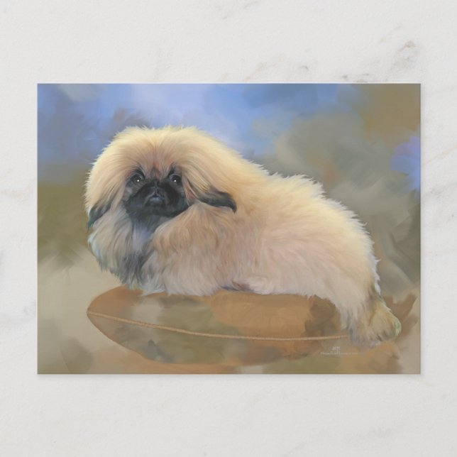 Carte Postale Joli chiot (Devant)