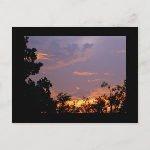 Carte Postale Joli coucher de soleil