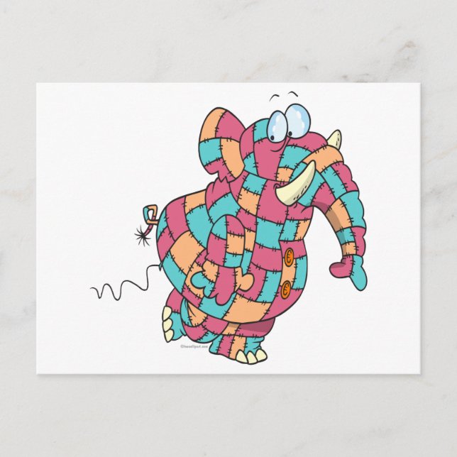 Carte Postale joli joli patchwork (Devant)