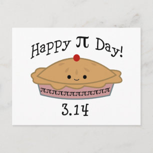 Carte Postale Joli Joyeux Pi Day !