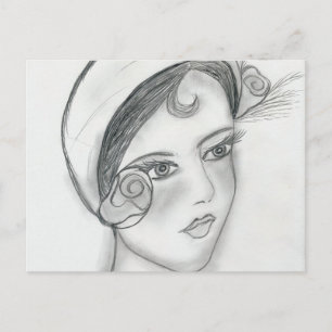 Carte Postale Joli Rose