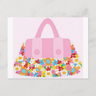 Carte Postale joli sac