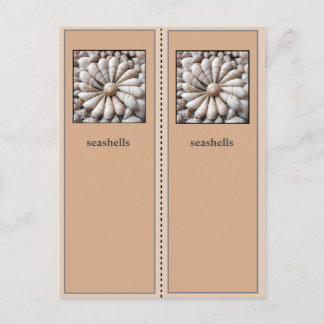 Carte Postale Joli Signet Sea Shells