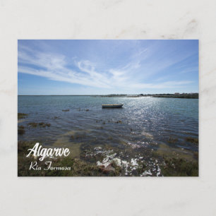 Carte Postale Jolie Algarve Ria Formosa Paysage marin au Portuga
