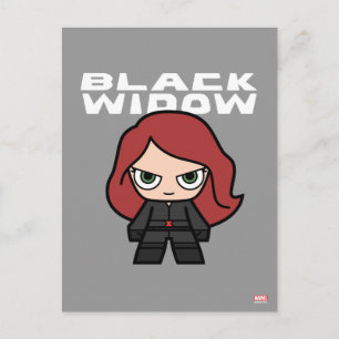 Carte Postale Jolie Mini Black Widow