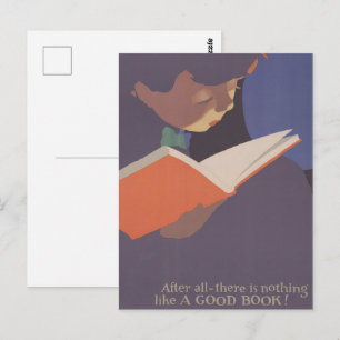 Carte Postale Jon O Brubaker Affiche de lecture de la Semaine du