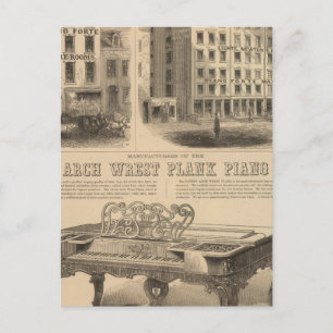 Carte Postale Jones, White et McCurdy's Dental Depots