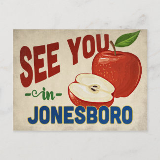 Carte Postale Jonesboro Arkansas Apple - Vintage voyage