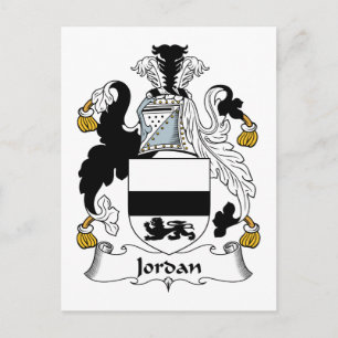 Carte Postale Jordan Family Crest
