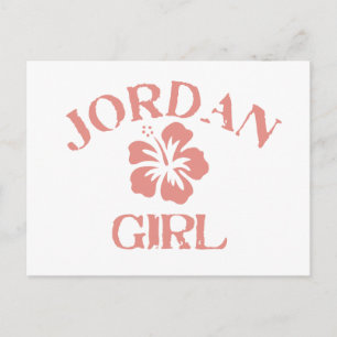 Carte Postale Jordan Pink Girl