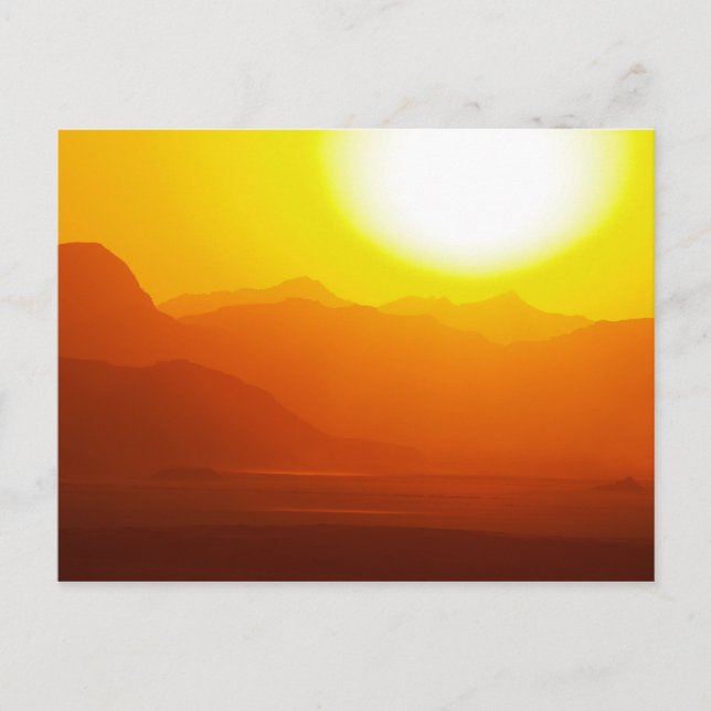 Carte postale Jordan Wadi Rum Desert (Devant)