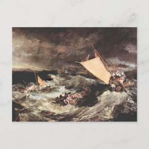 Carte Postale Joseph Mallord Turner - Épave