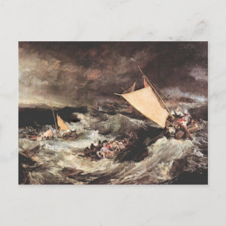 Carte Postale Joseph Mallord Turner - Épave
