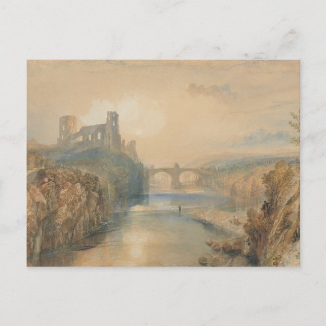 Carte Postale Joseph Mallord William Turner - Château de Barnard (Devant)