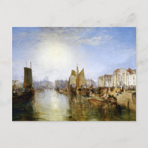 Carte Postale Joseph Mallord William Turner Le port de Dieppe