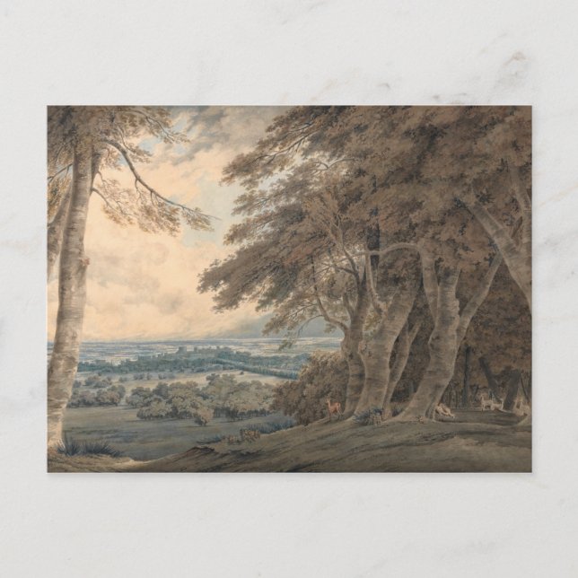 Carte Postale Joseph Mallord William Turner - Windsor (Devant)