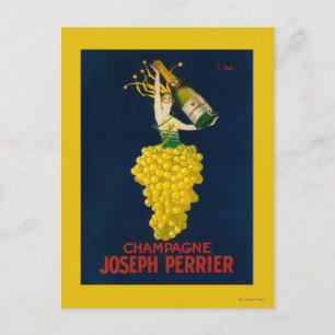 Carte Postale Joseph Perrier Champagne Poster promotionnel