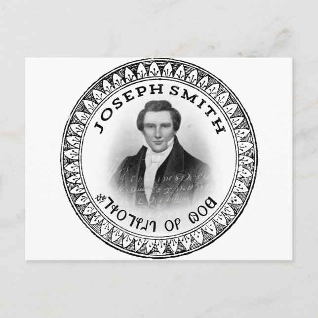 Carte Postale Joseph Smith Le Prophète de Dieu (Devant)
