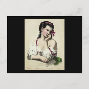 Carte Postale Josephine Ducollet - Reverie, après Fantin Latour