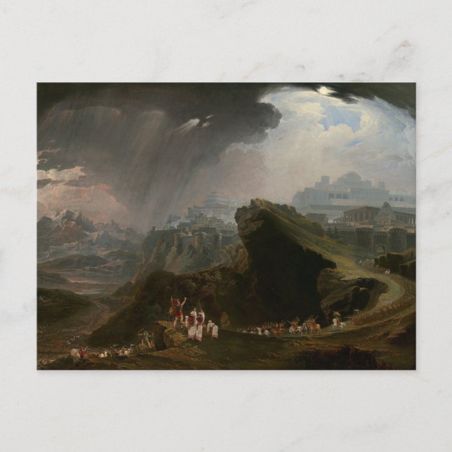 Carte Postale Joshua et la bataille de Gibeon (Devant)