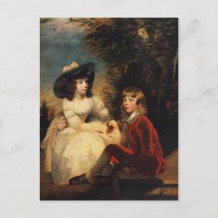 Carte Postale Joshua Reynolds-Enfants de John Julius Angerstein