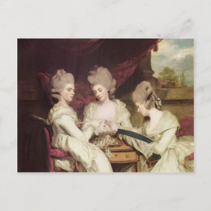 Carte Postale Joshua Reynolds - Les femmes Waldegrave