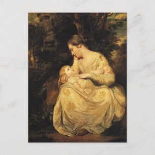 Carte Postale Joshua Reynolds - Mme Susanna Hoare et l'enfant