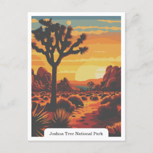 Carte Postale Joshua Tree National Park, Californie États-Unis