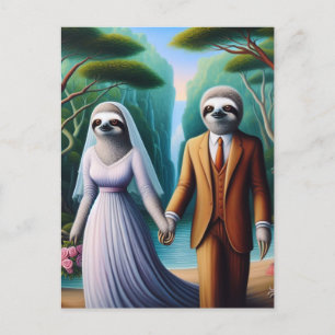 Carte Postale Jote mariée et mariée