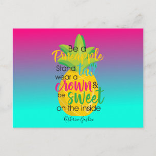 Carte Postale Joty Be a Pineappy Cote