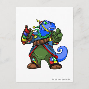 Carte Postale Joueur de Grarrl Roo Island