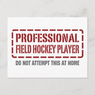 Carte Postale Joueur de hockey professionnel