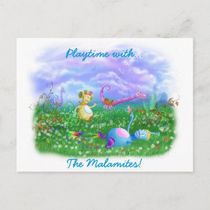 Carte Postale Jouez au Jardin Twisty Twicks !