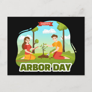 Carte postale Jour Arbour
