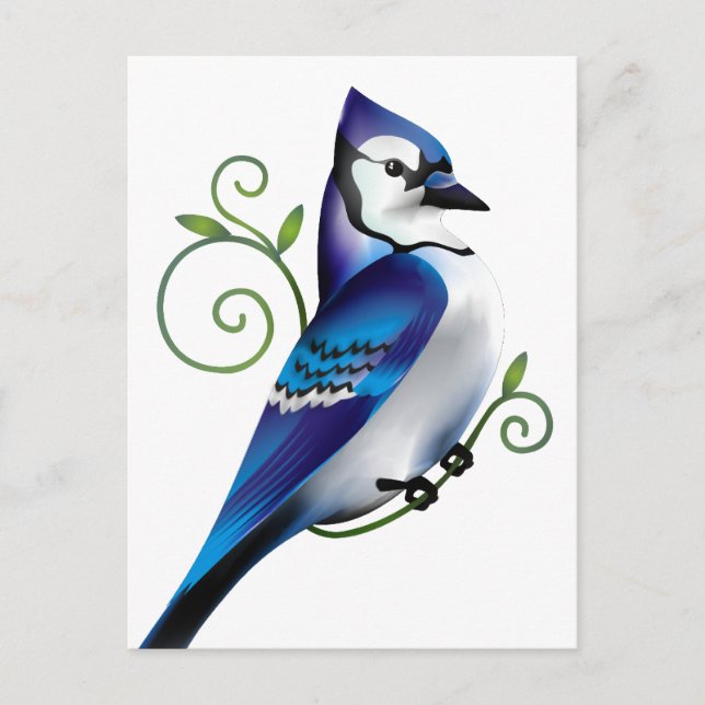 Carte Postale Jour de Bluejay (Devant)