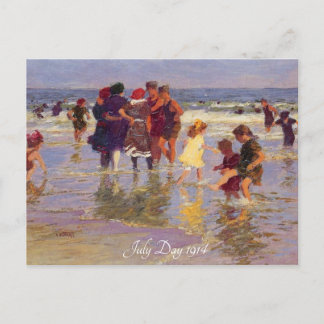 Carte Postale "Jour de juillet 1914 EH Potthast"